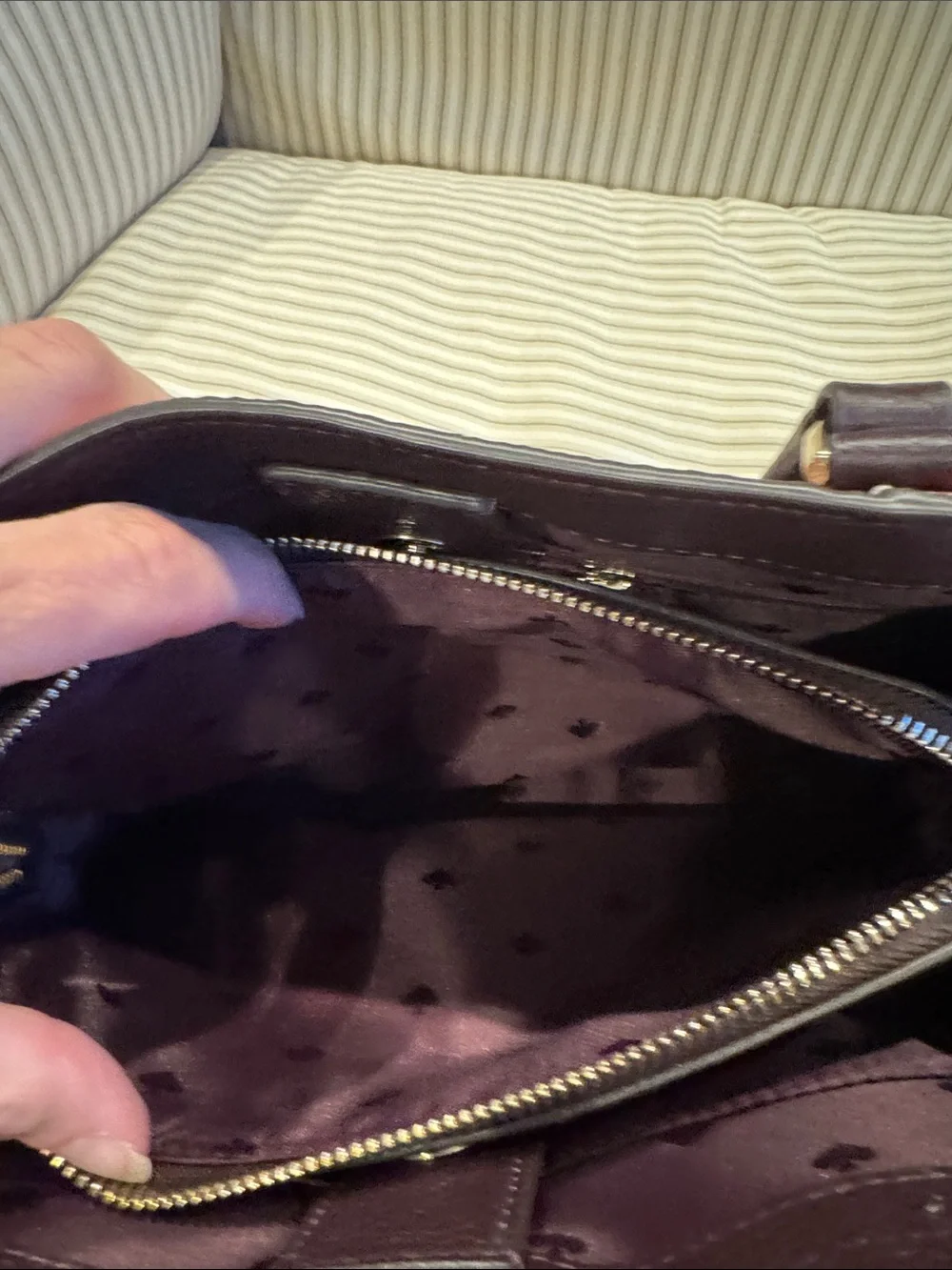 Kate Spade  Jackson floral toss Medium Satchel handbag purse